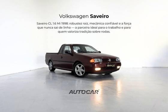 VOLKSWAGEN SAVEIRO 1.6 MI CL CS 8V ÁLCOOL 2P MANUAL G.II